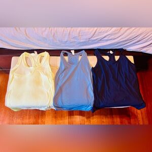 Athleta Deep Blue Racerback Tank